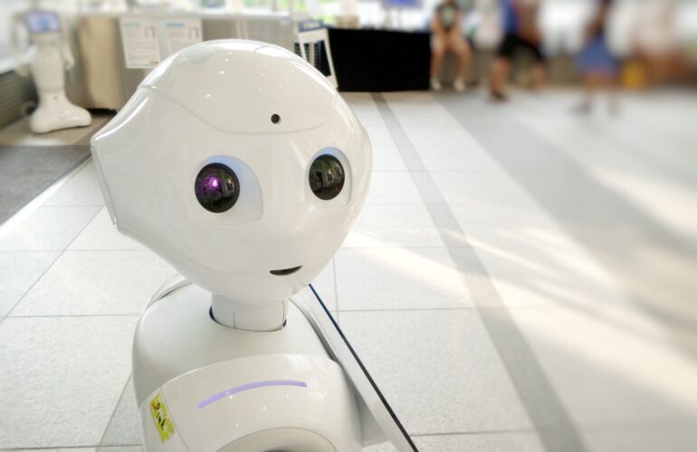 Inteligencia artificial robot